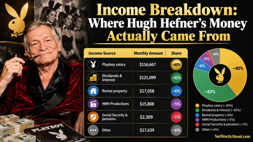 Hugh Hefner Net Worth