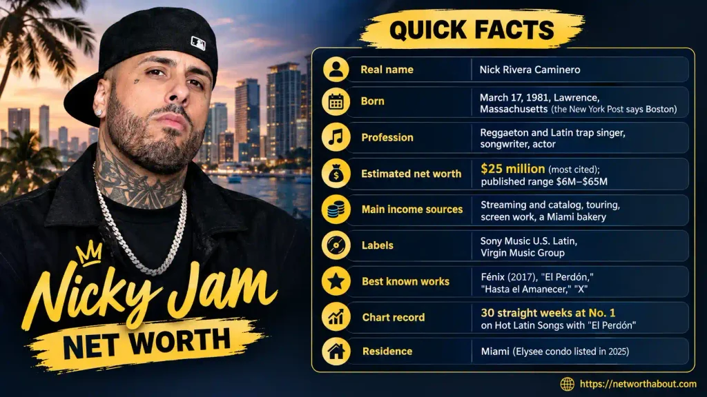 Nicky Jam Net Worth