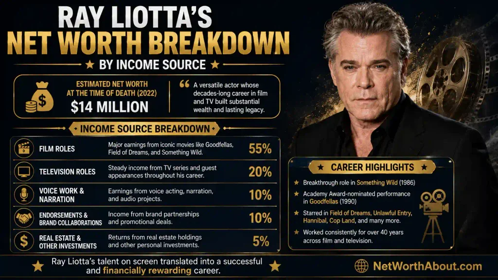 Ray Liotta Net Worth
