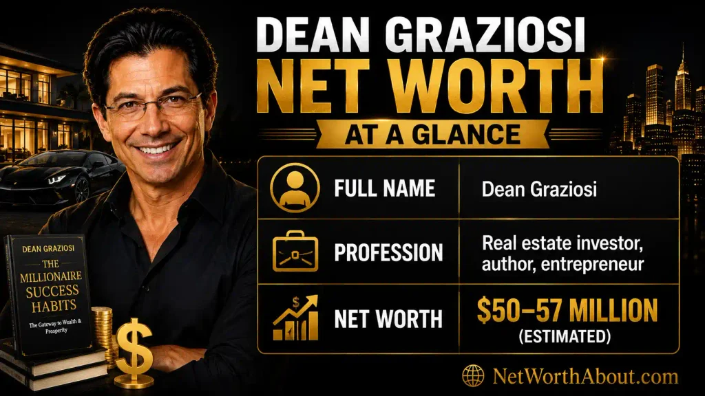 Dean Graziosi Net Worth