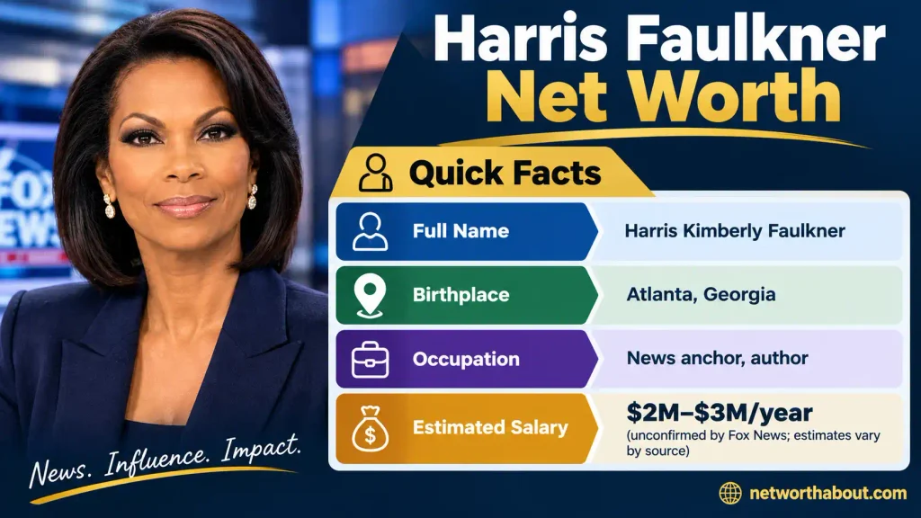 Harris Faulkner Net Worth
