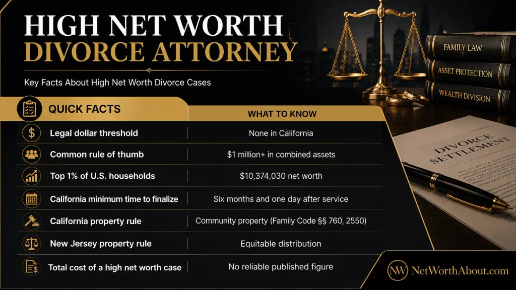 High Net Worth Divorce Attorney