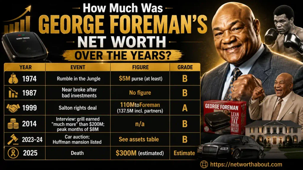 George Foreman Net Worth
