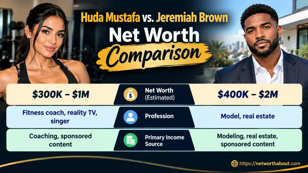 Huda Mustafa Net Worth
