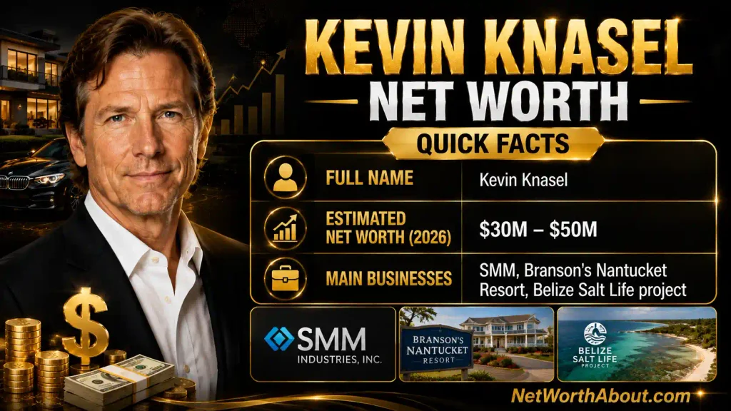 Kevin Knasel Net Worth