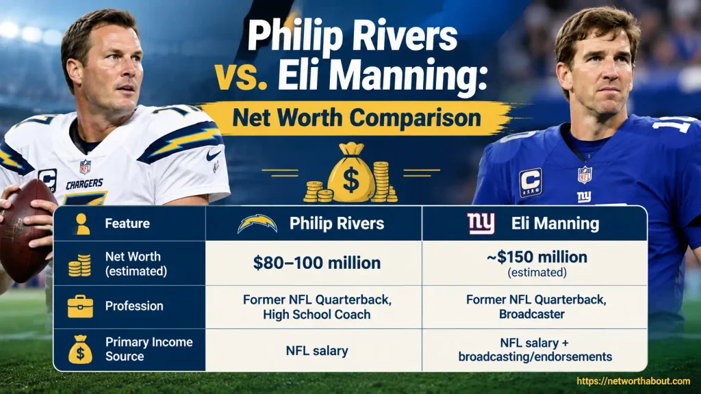 Phillip Rivers Net Worth
