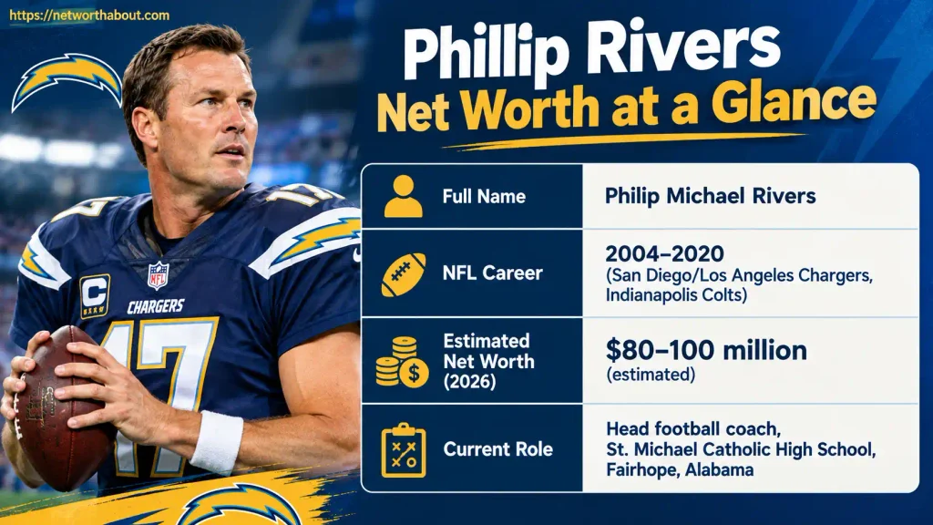 Phillip Rivers Net Worth