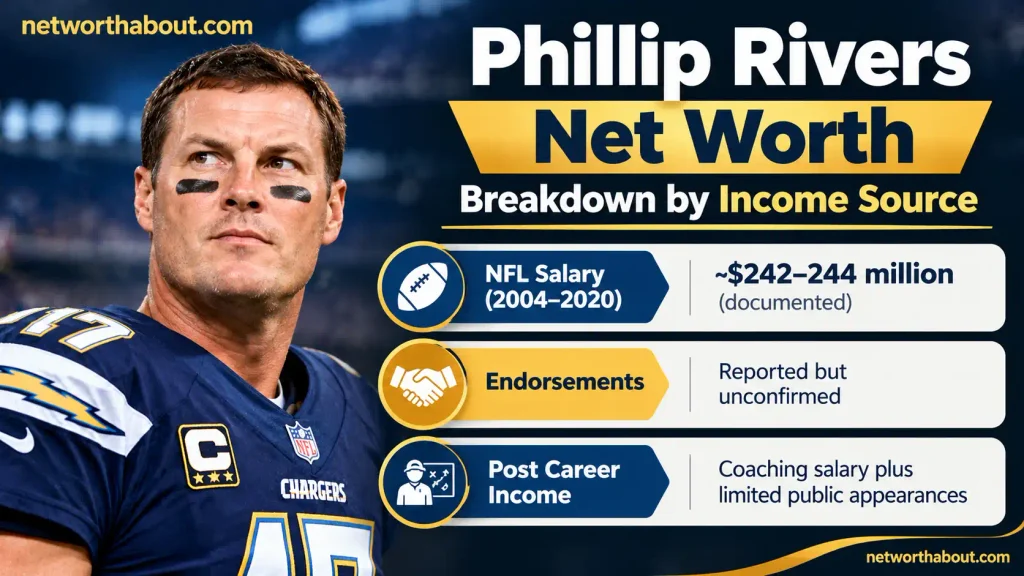 Phillip Rivers Net Worth